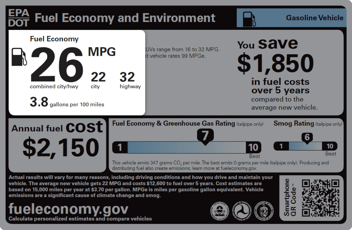 Gasoline Vehicle