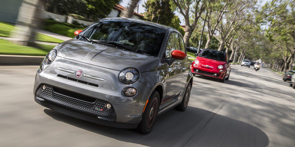 2017 fiat 500e sales