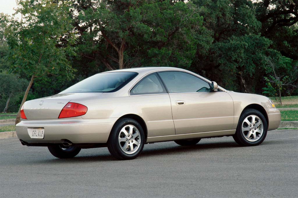 2001 Acura Cl Coupe Back