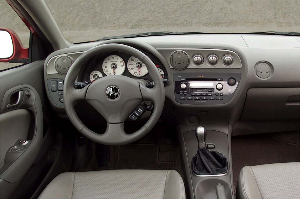 2002 Acura RSX interior.
