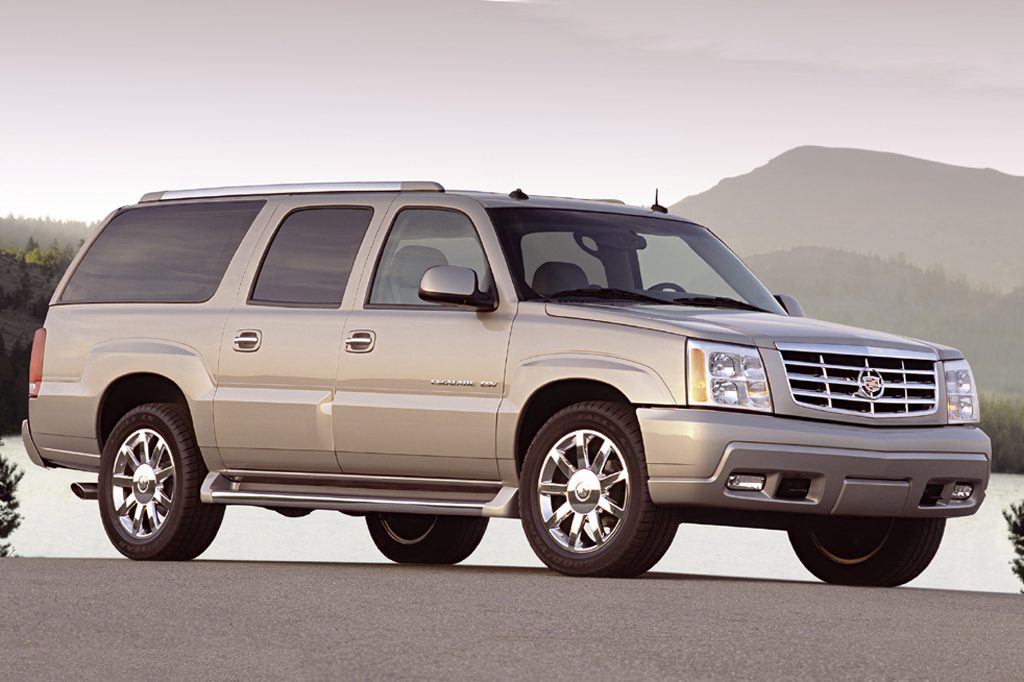 thumbnail image 2 of Chrome Mirror Cap + Door Handle Cover Kit For Cadillac Escalade 2002-2006 (Overlay, NOT Replacement) 2 of 3