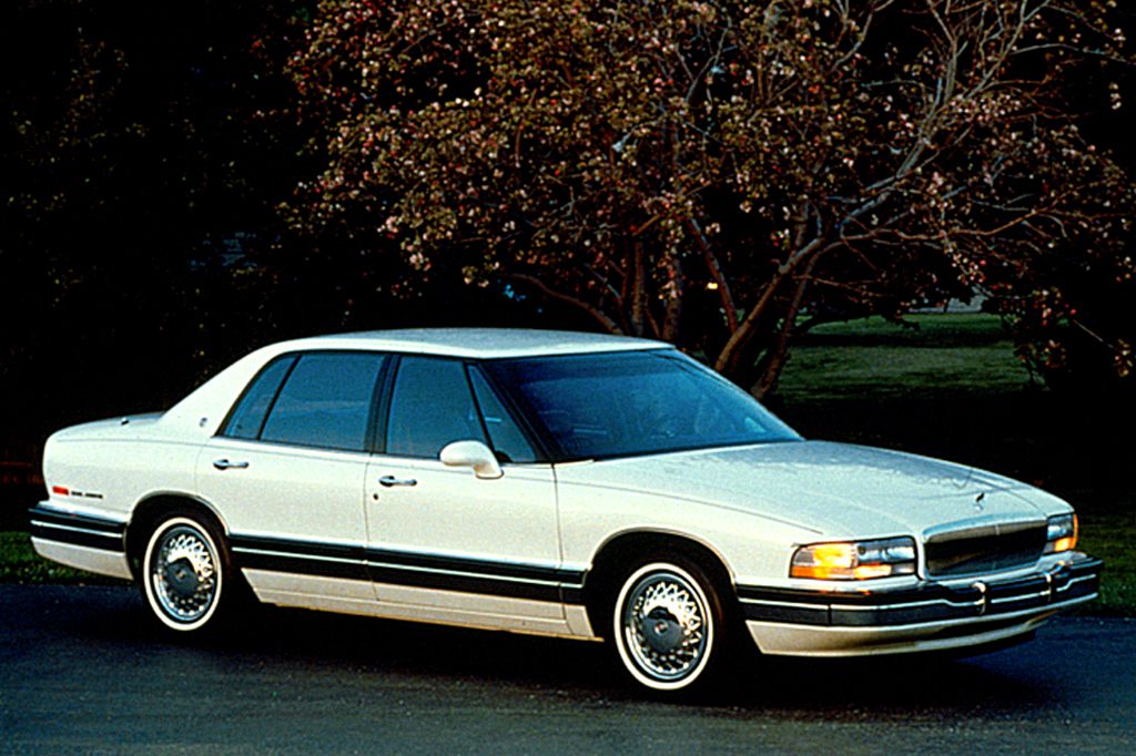 1993 buick park avenue interior