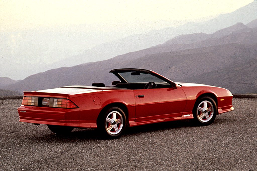 1991 camaro convertible