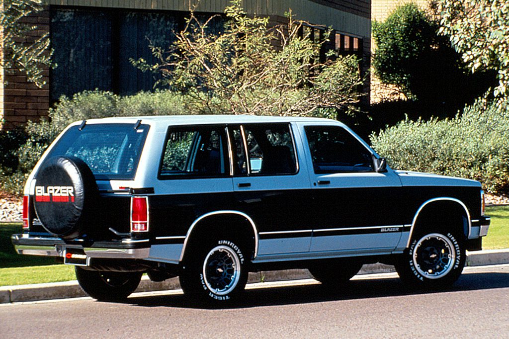 1994 chevy blazer curb weight