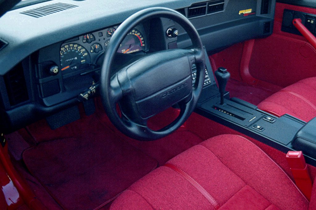 1992 camaro interior