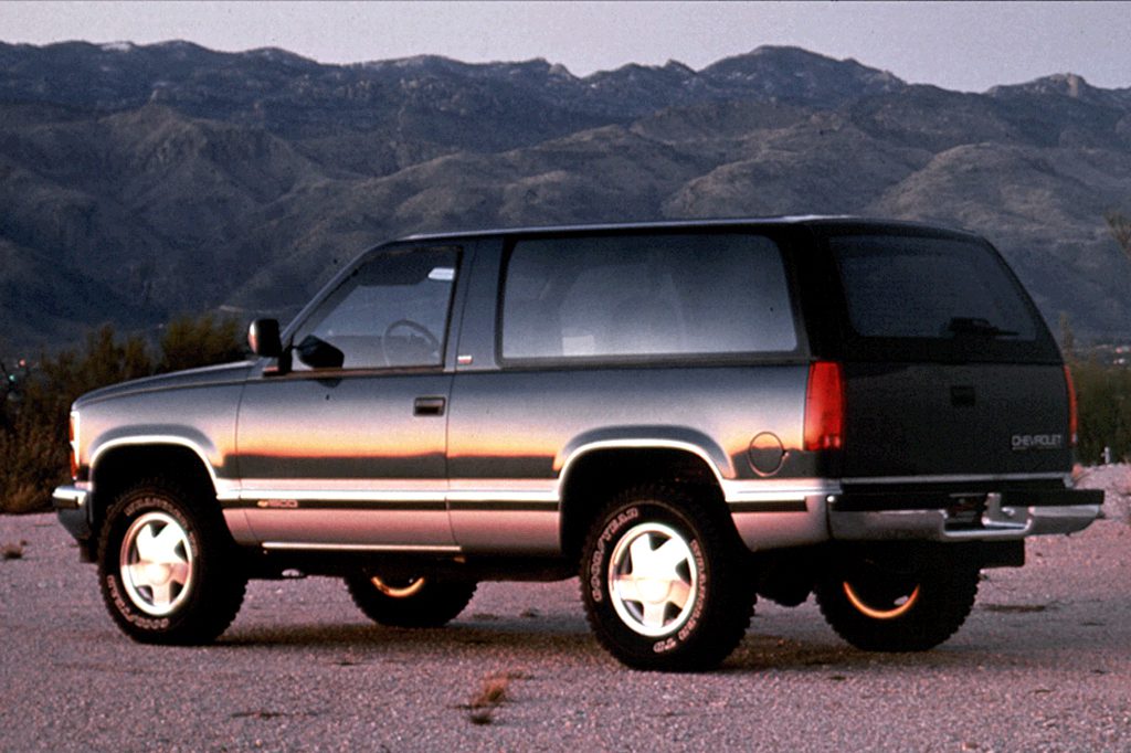 1992 00 Chevrolet Blazer Tahoe Consumer Guide Auto