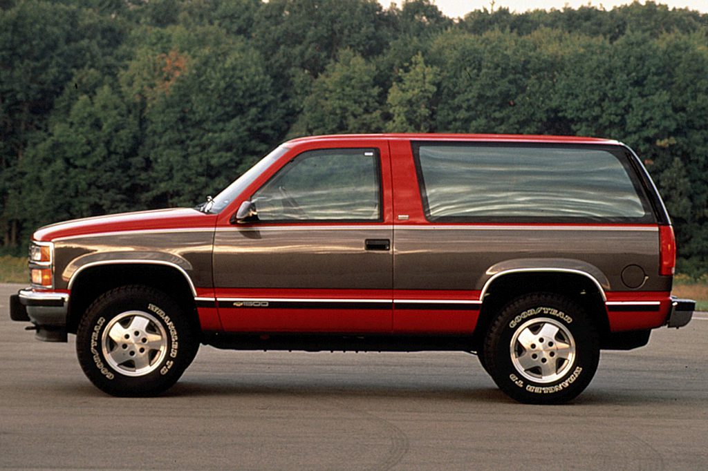 1992 00 Chevrolet Blazer Tahoe Consumer Guide Auto