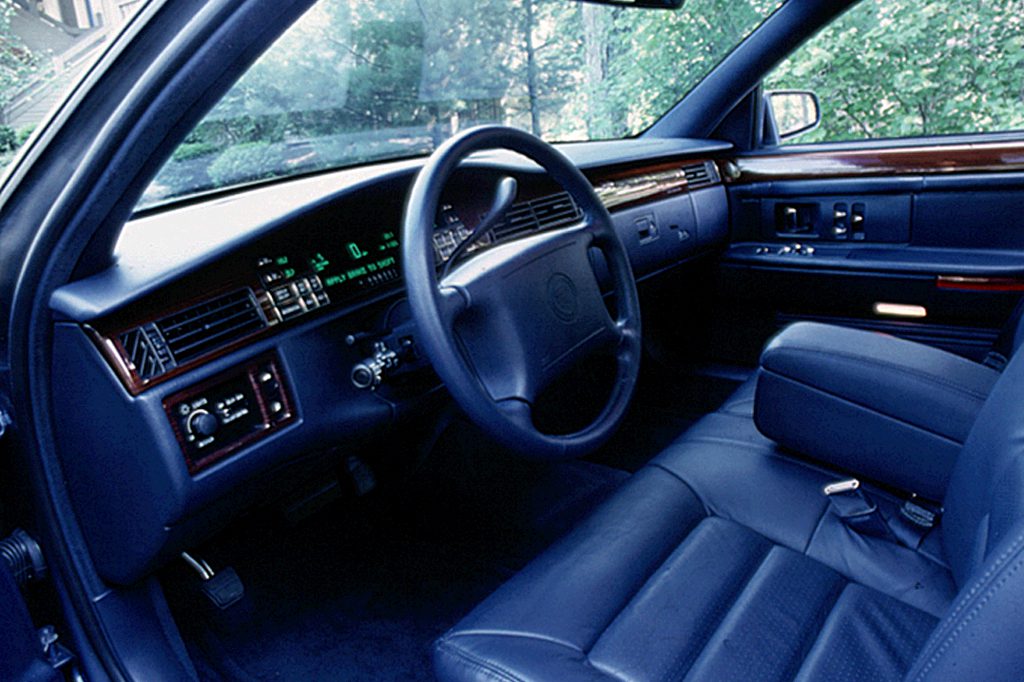 1996 cadillac deville interior