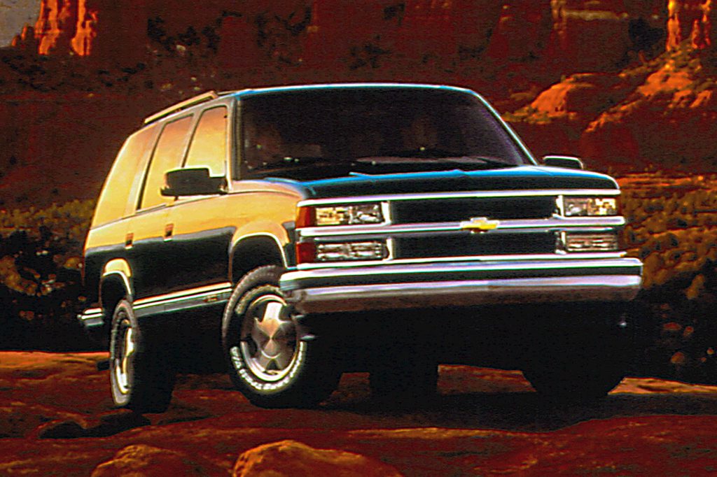 1992 00 Chevrolet Blazer Tahoe Consumer Guide Auto