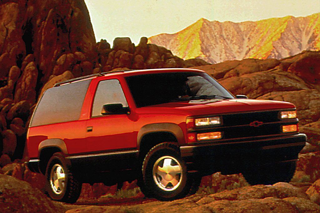 1996 tahoe 2 door specs