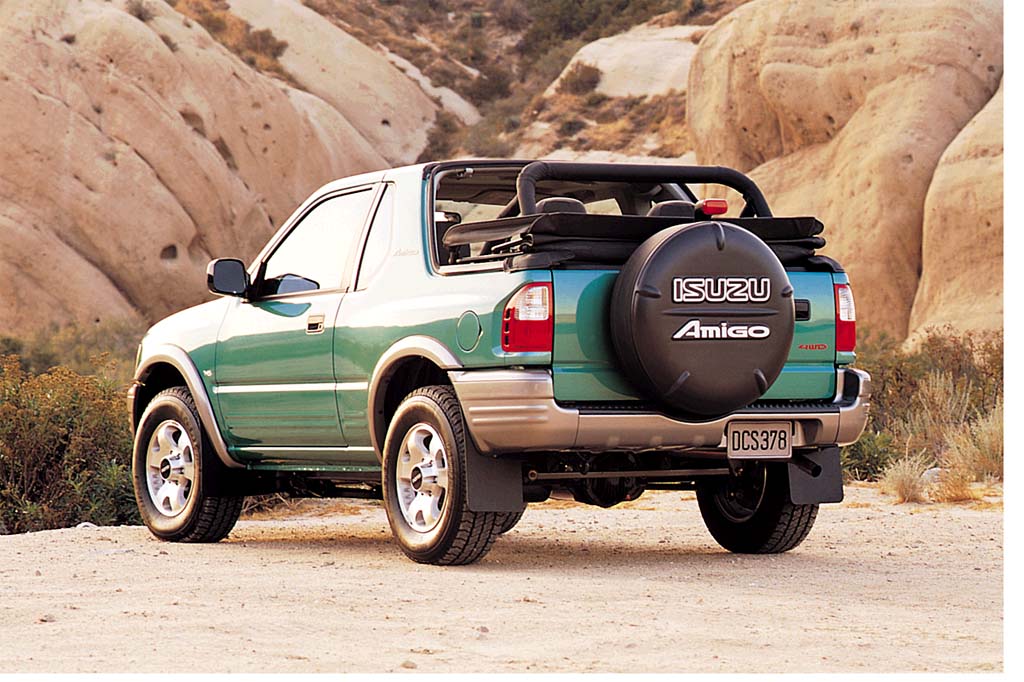 2002 isuzu rodeo sport soft top