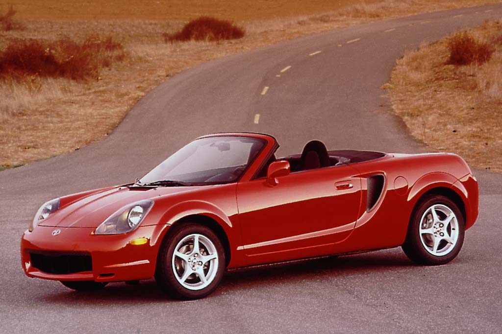 mr2 spyder hardtop red