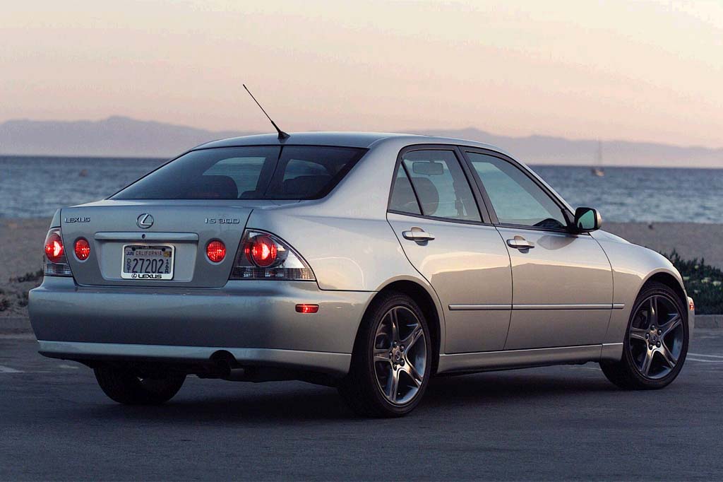 2001 Lexus IS 300 4-door sedan.