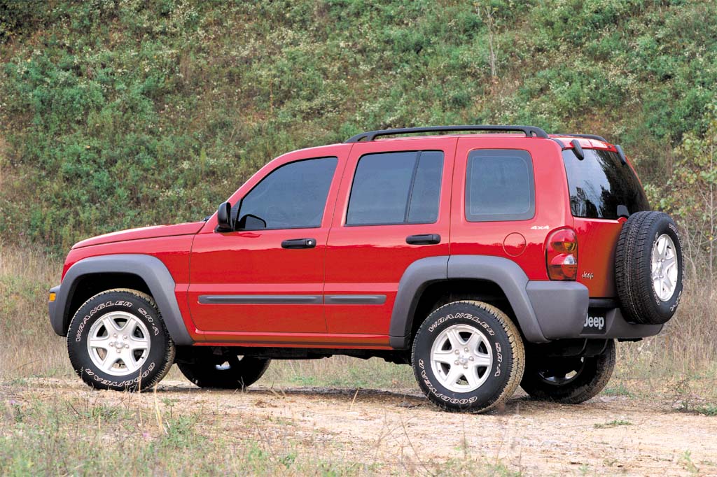 2003 Jeep Liberty Dom Edition Tire Size