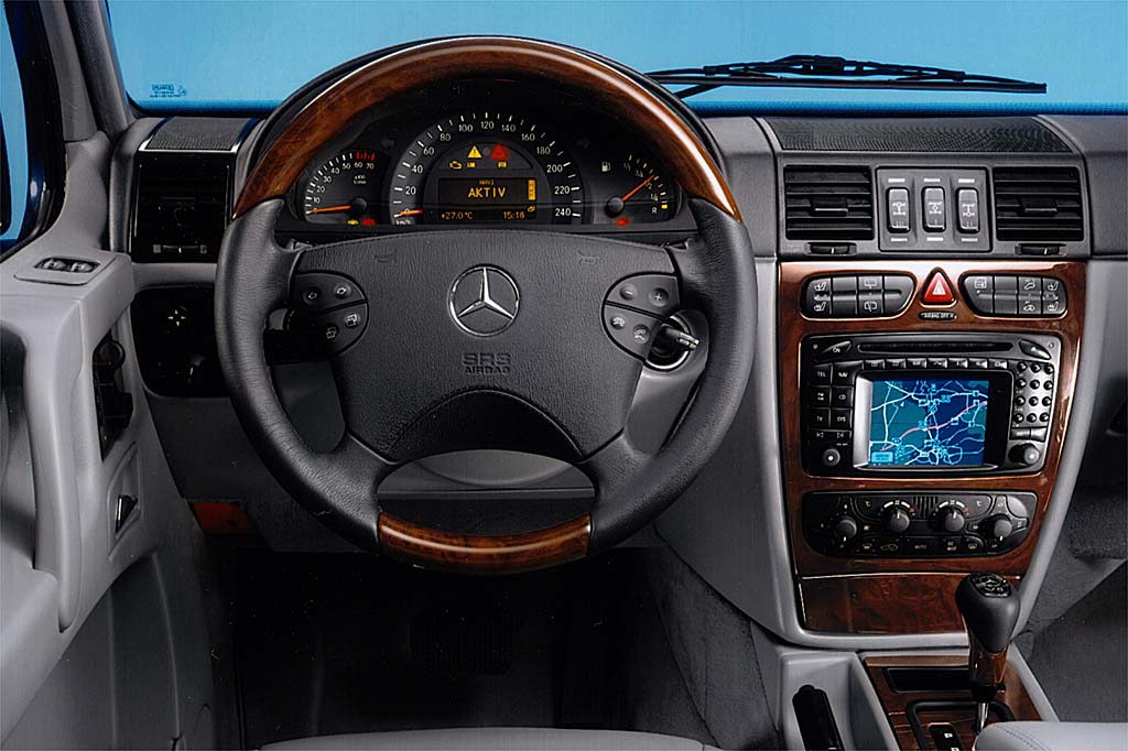 Mercedes G Wagon Interior