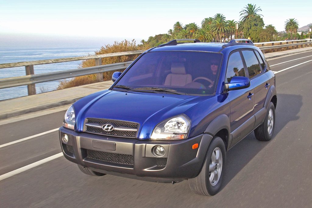 Hyundai tucson 2005 года