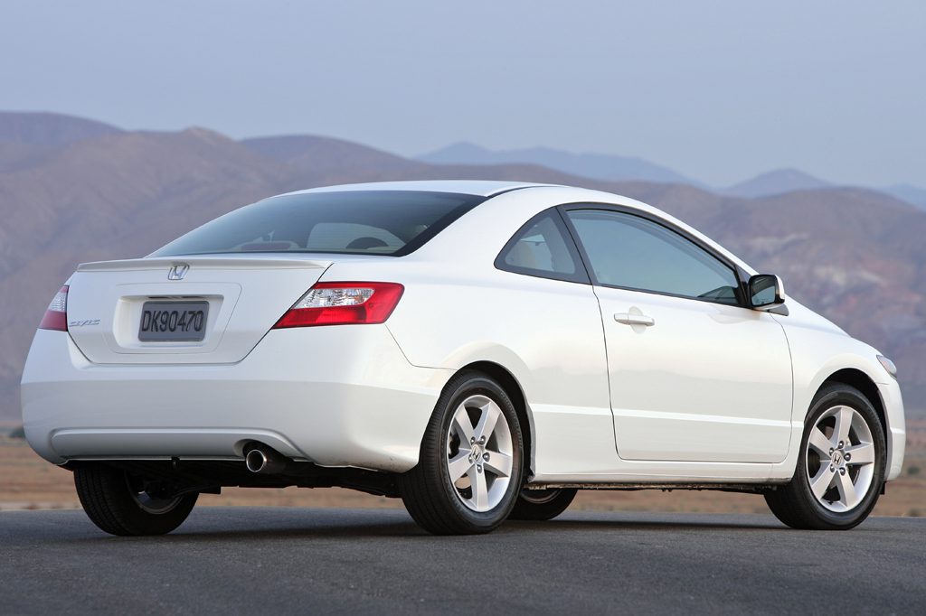 09 civic coupe ex