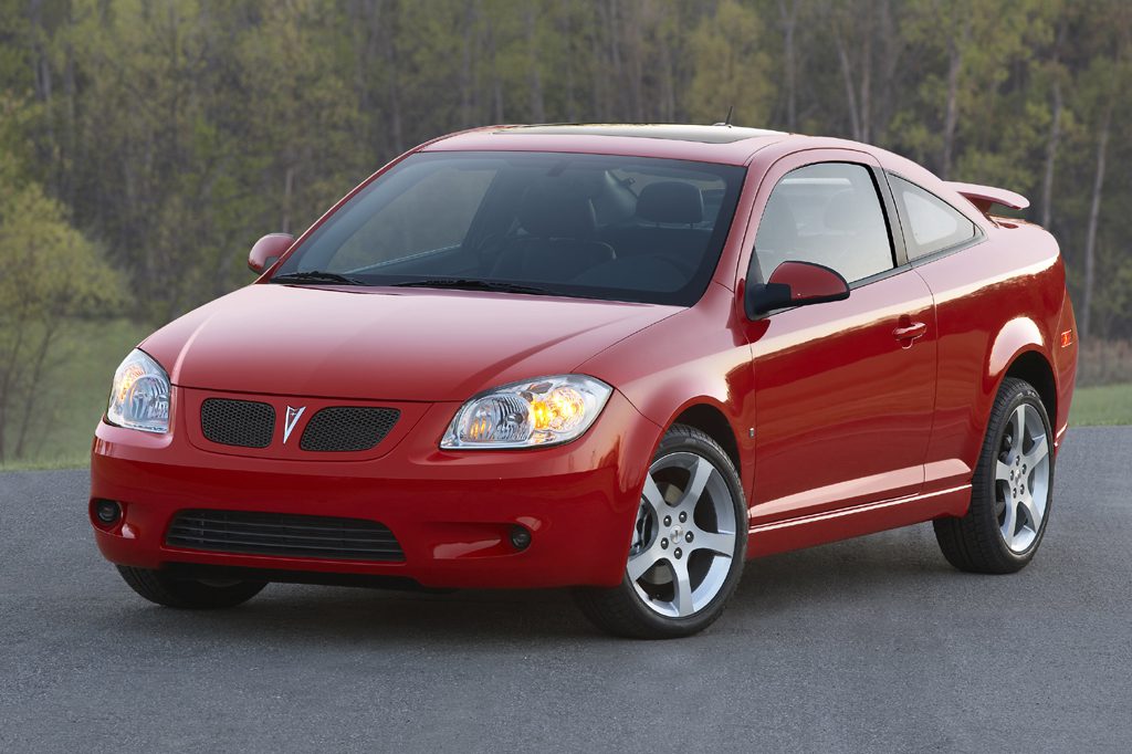 2007 Pontiac G5 Interior