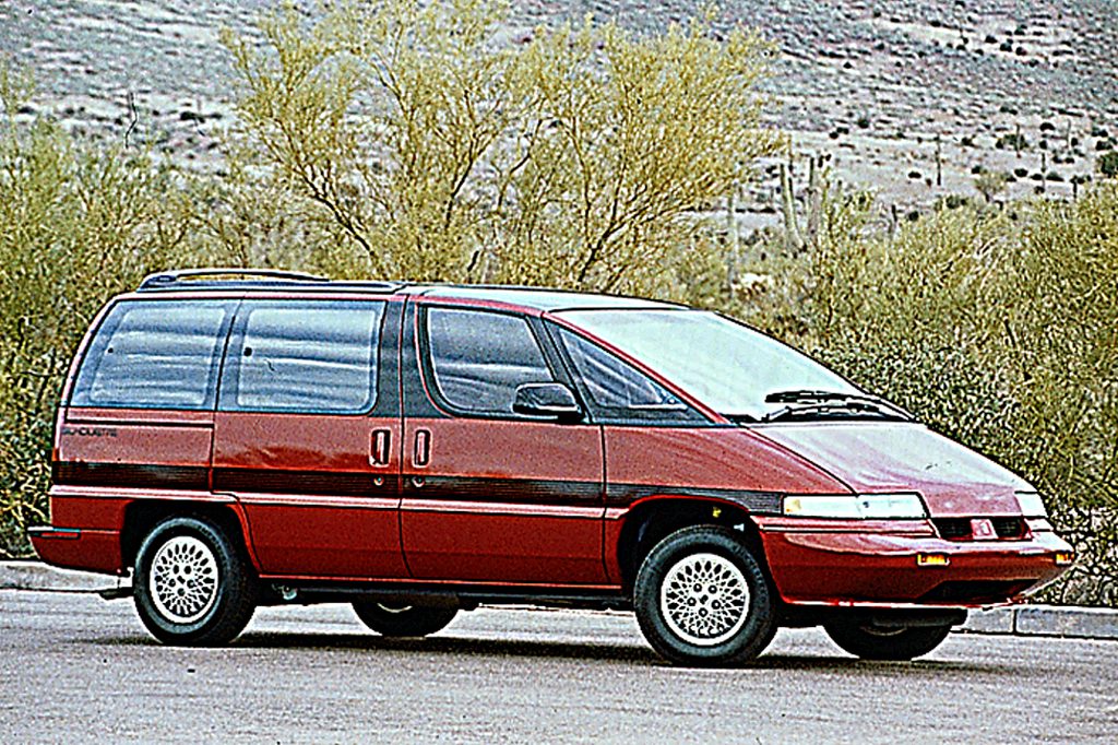 Oldsmobile store silhouette van