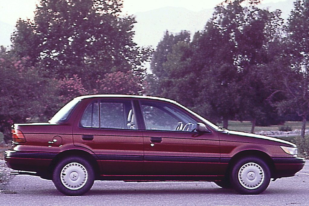 1990 92 Mitsubishi Mirage Consumer Guide Auto