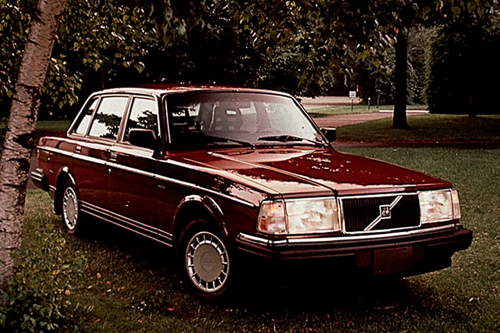 1990-93 Volvo 240 | Consumer Guide Auto parts of a bat diagram 