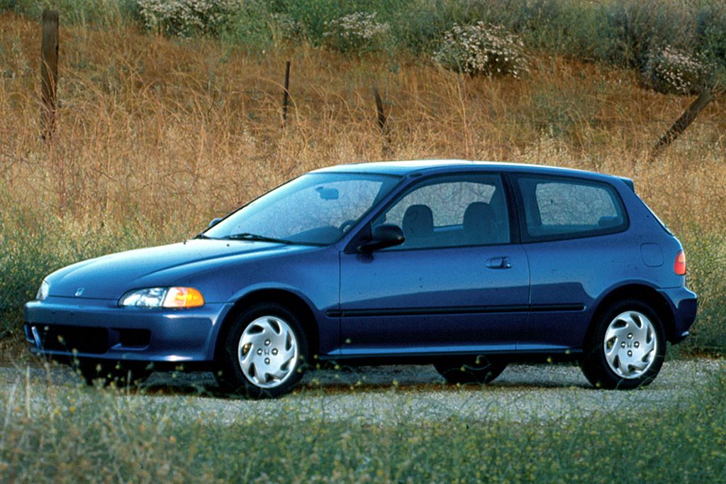 1993 honda civic hatchback interior