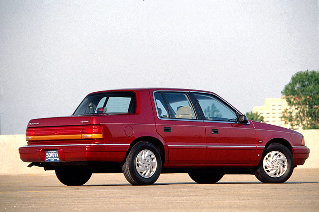 1993 Dodge Spirit Interior