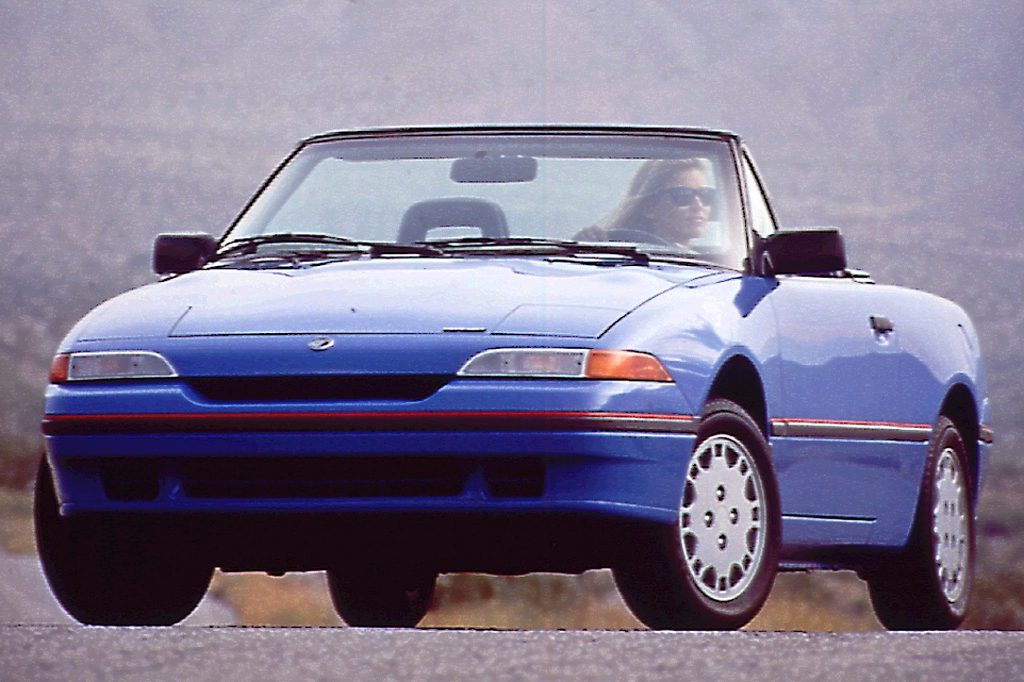 Used 1991 Mercury Capri 2 Door Convertible Ratings, Values