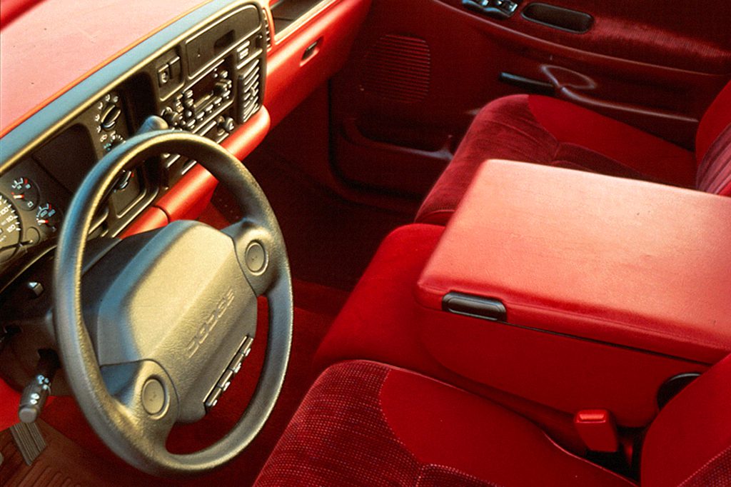 1996 dodge ram interior