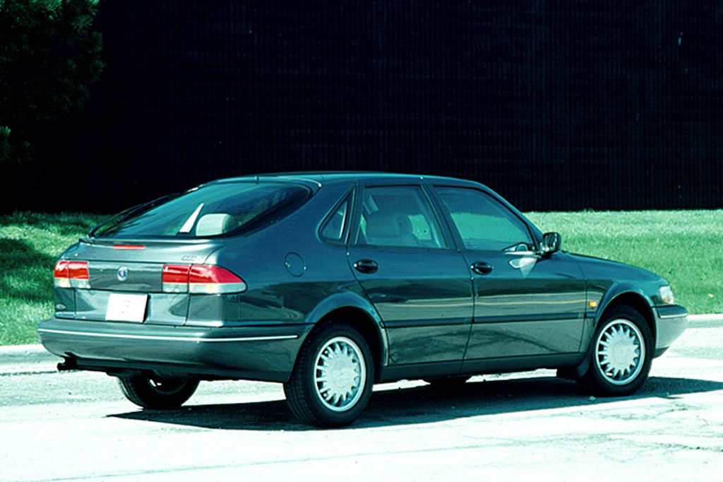 1996 saab 900s 2dr hatchback