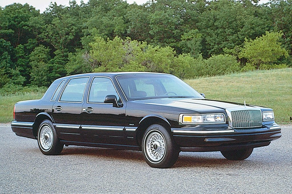 1996 lincoln town car cartier for sale