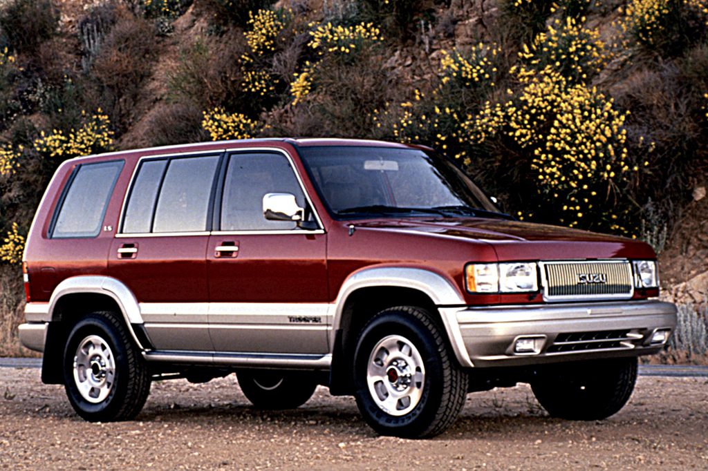 2000 isuzu trooper interior