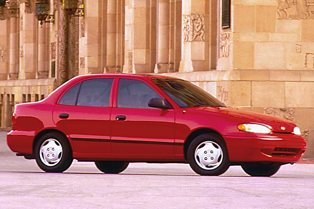 1995 hyundai deals accent hatchback