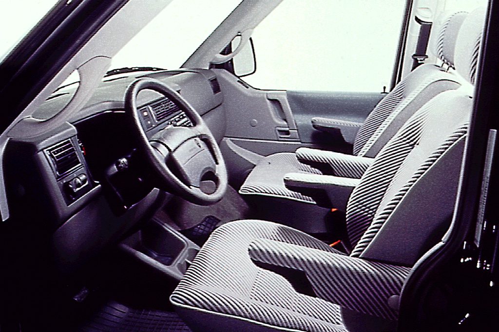 Vw store eurovan interior