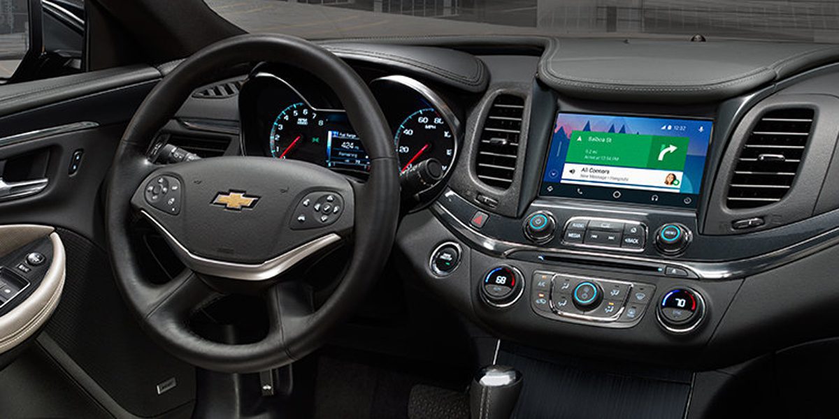 2018 Chevy Impala interior