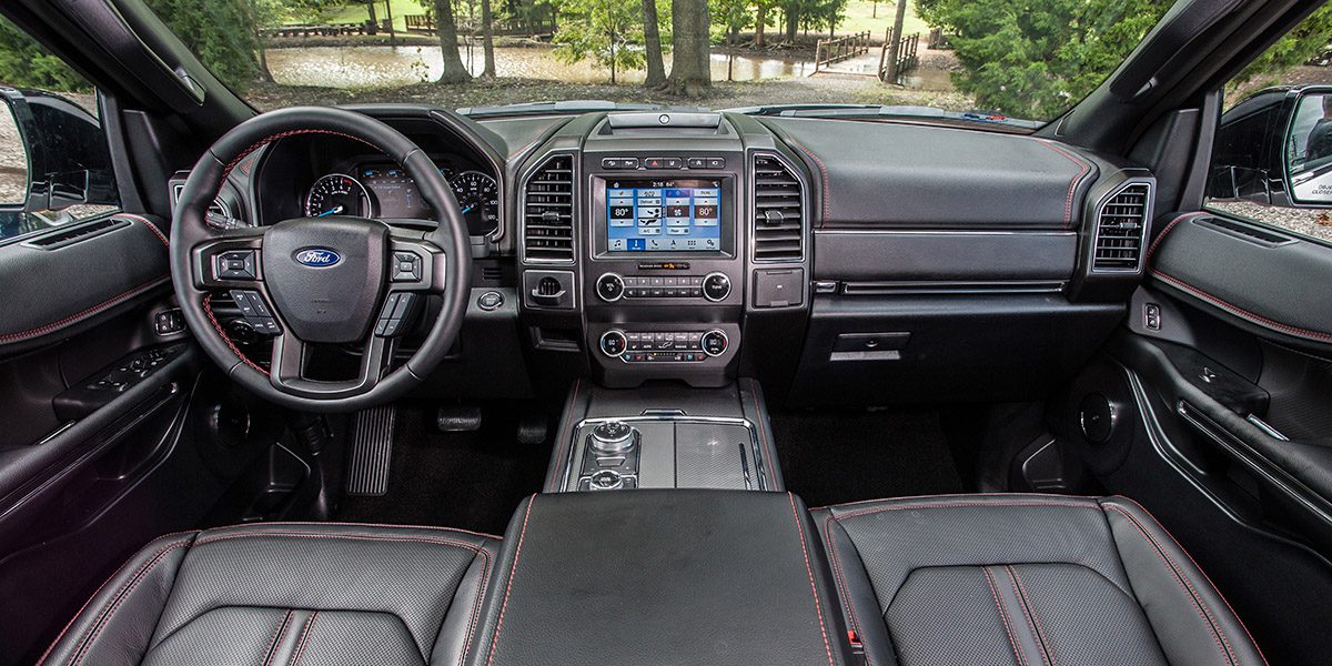 2019 Ford Expedition Stealth Edition interior