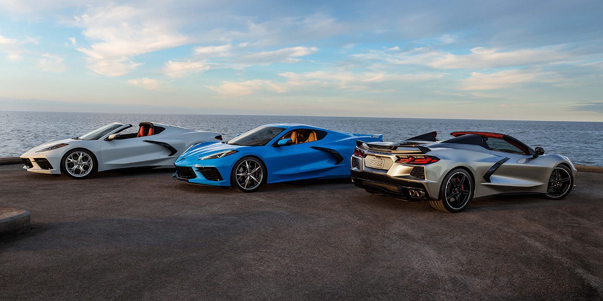 2021 Chevrolet Corvette Stingray Coupe and Convertible