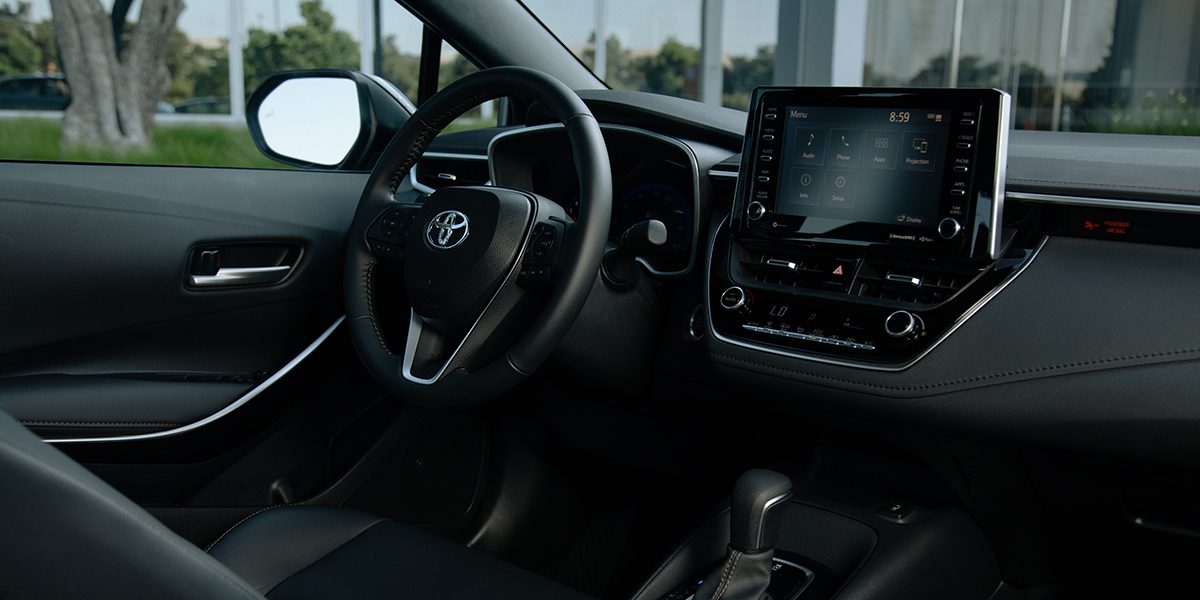 2021 Toyota Corolla Apex Interior