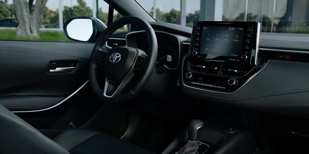 2021 Toyota Corolla Apex Interior