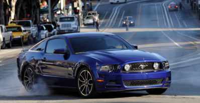 2013 Mustang GT in action on "Alcatraz"