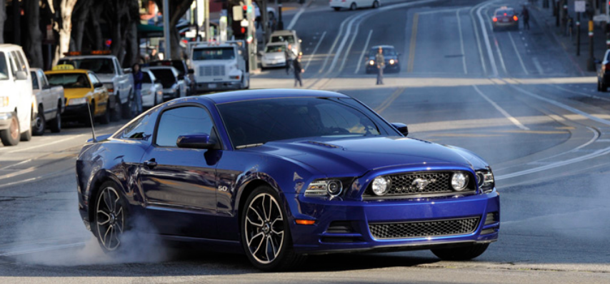 2013 Mustang GT in action on "Alcatraz"