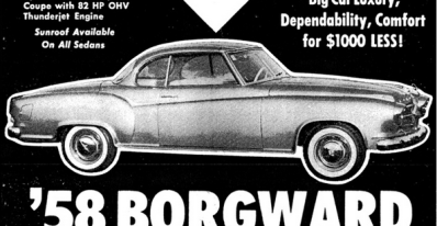 1958 Borgward Ad