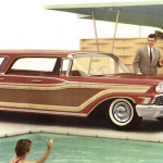 Cars by pools