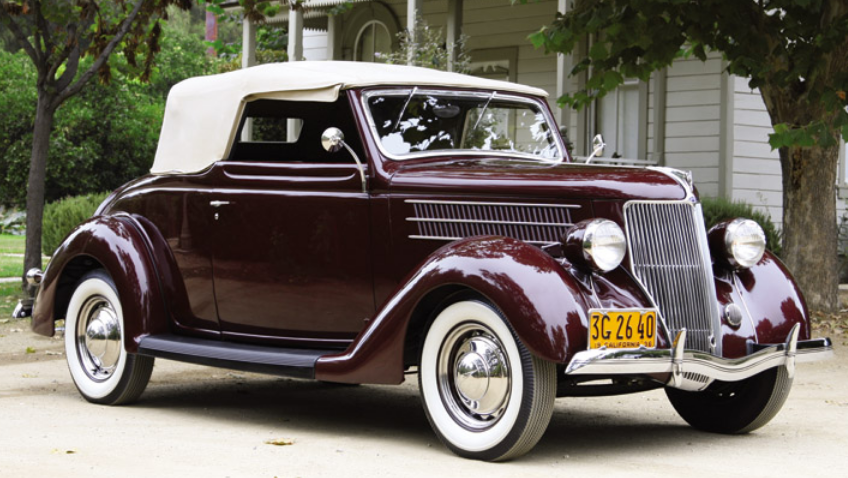 1936 Ford DeLuxe Club Cabriolet