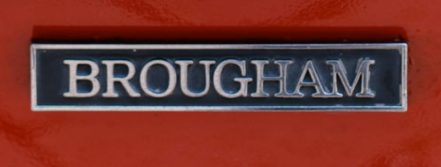 Brougham Badge