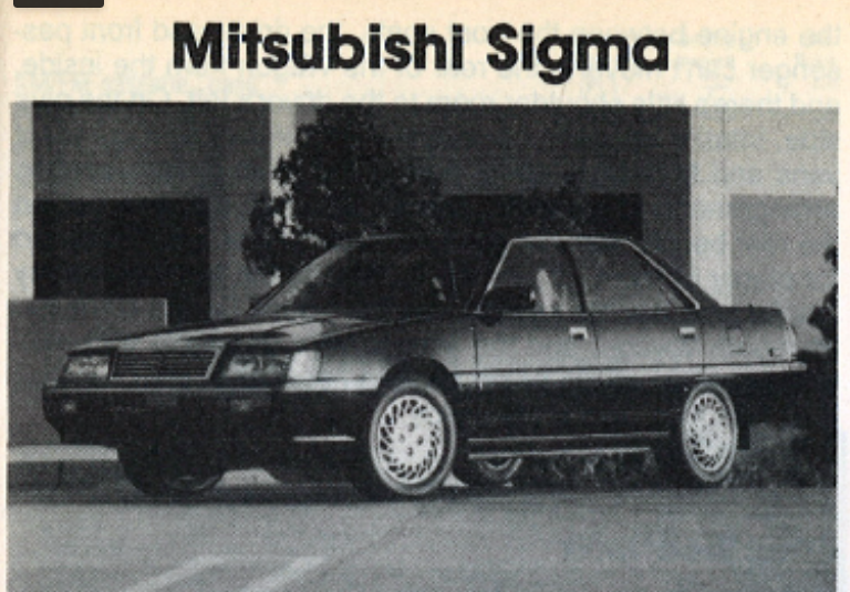 Mitsubishi Sigma