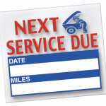 Quick-Lube Sticker