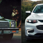 Malibu Standard-Equipment Showdown: 1976 vs. 2016