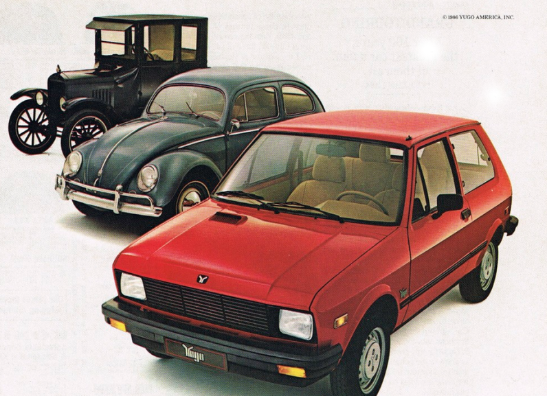 1986 Yugo Ad