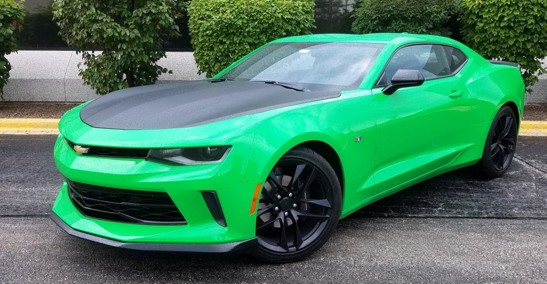 2017 Chevrolet Camaro 1LE V6 in Krypton Green